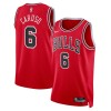 Camiseta Hombre Chicago Bulls Alex Caruso 6 2022-23 Nike Icon Edition Rojo Swingman